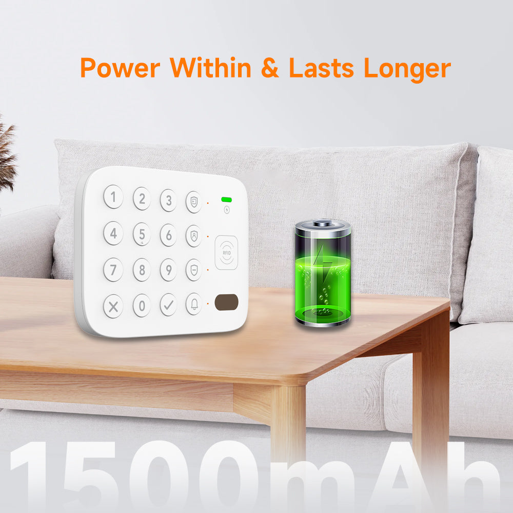 Keyboard Work with Home WiFi Alarm
