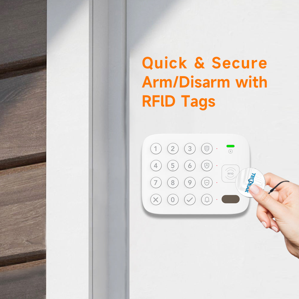 Keyboard Work with Home WiFi Alarm